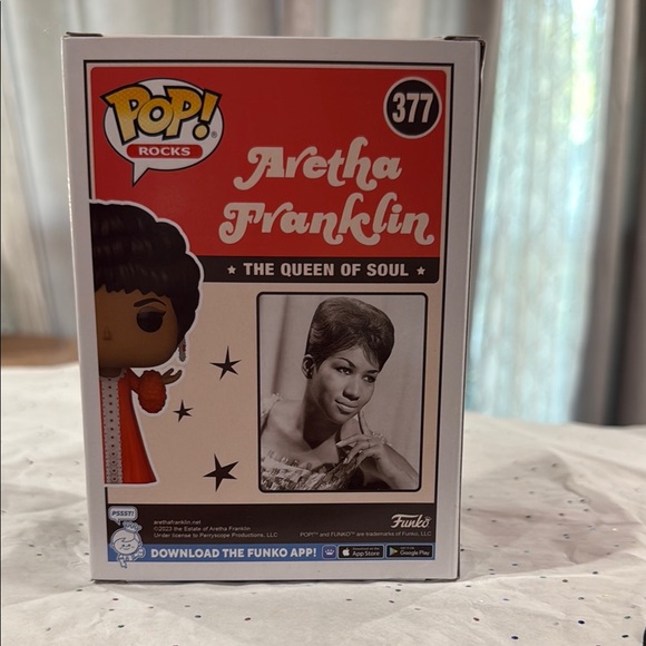 Funko Pop! Rocks Aretha Franklin Vinyl Figure #377 - Picture 3 of 4